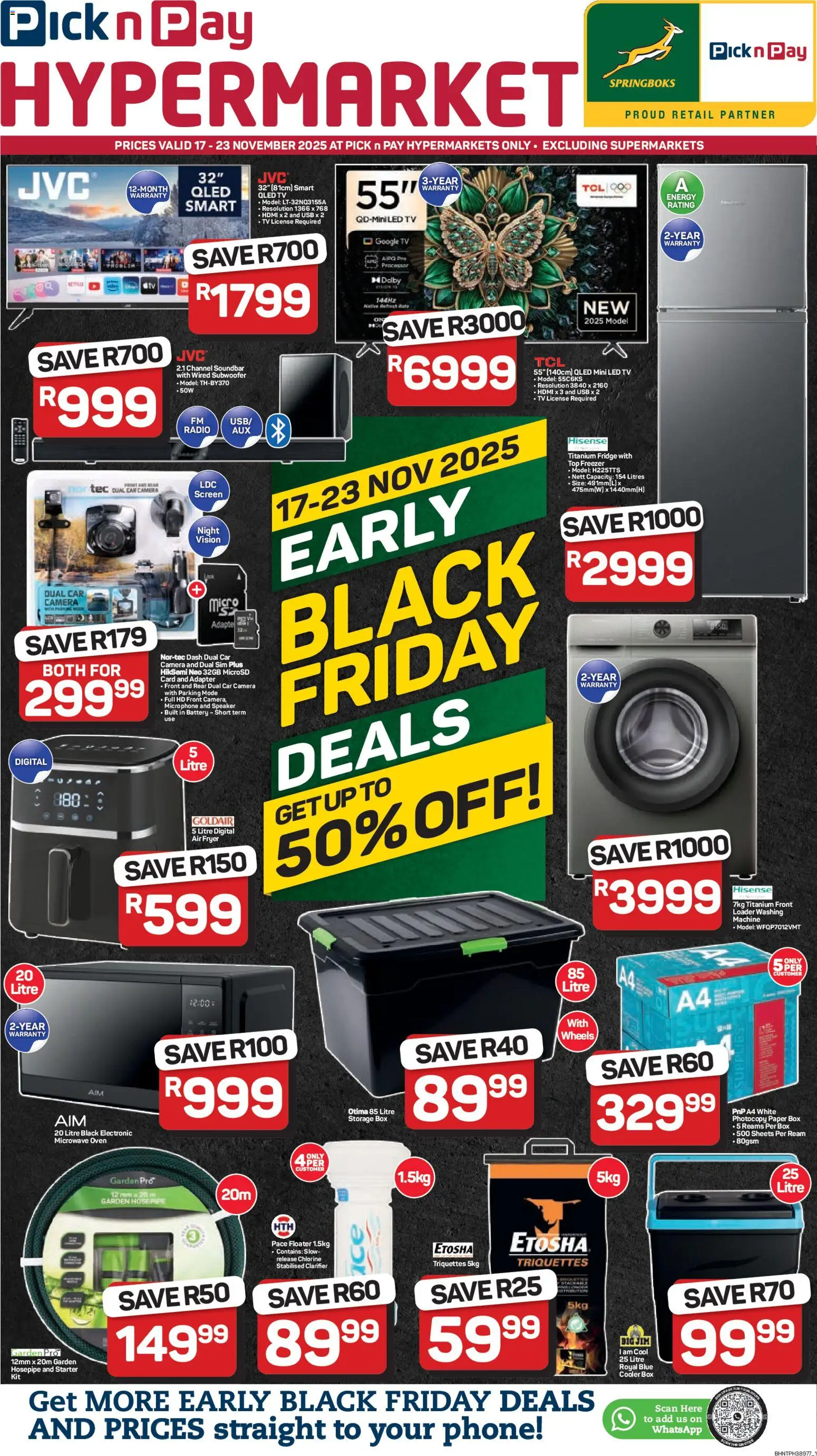 Preview of Pick n Pay flyer valid from 17/11/2025