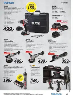 Eksempel på tilbudsavis Black Friday fra butik Thansen gyldig fra 26/11/2025 | Side: 15
