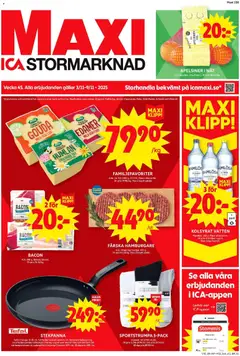 Förhandsgranska reklamblad Löddeköpinge från butik ICA Maxi gäller från 03/11/2025
