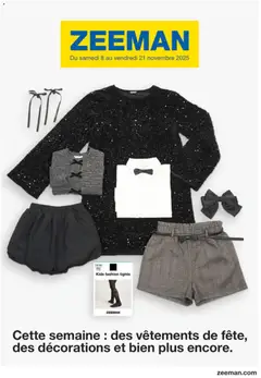 Voorbeeld van Publicité van winkel Zeeman geldig vanaf 08/11/2025