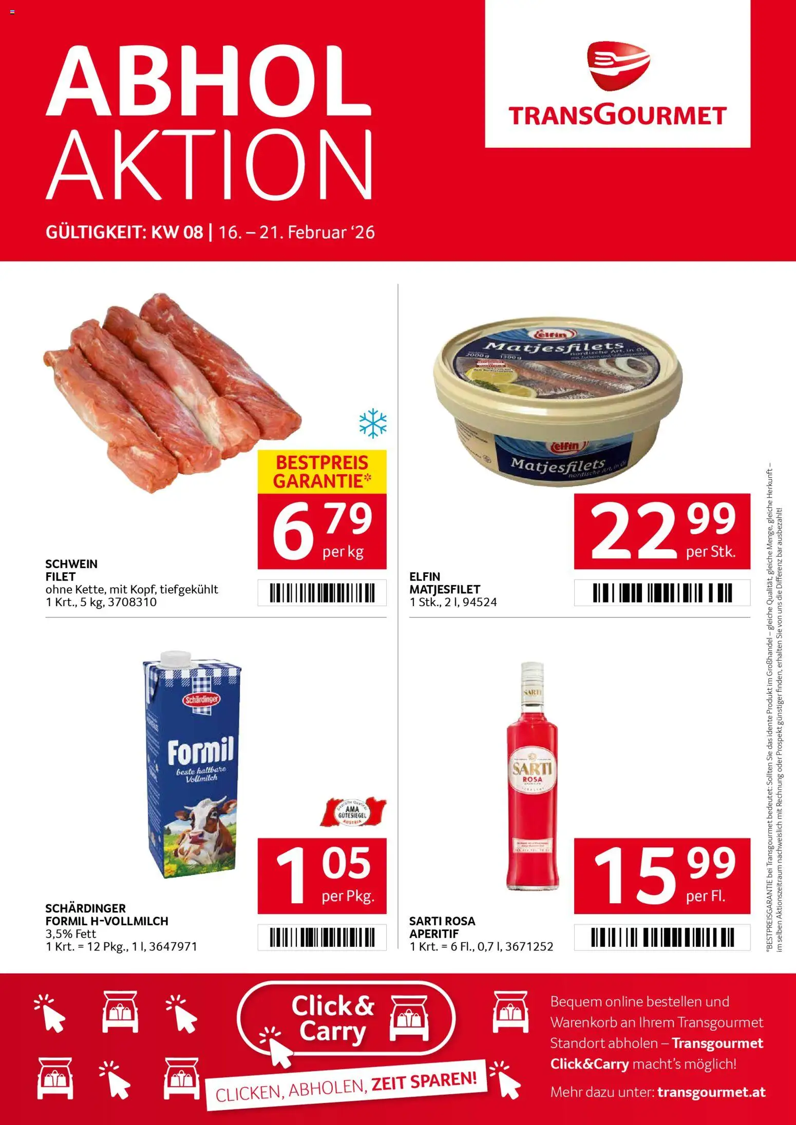 Vorschau der Angebote: Transgourmet Flugblatt gültig ab 16.02.2026