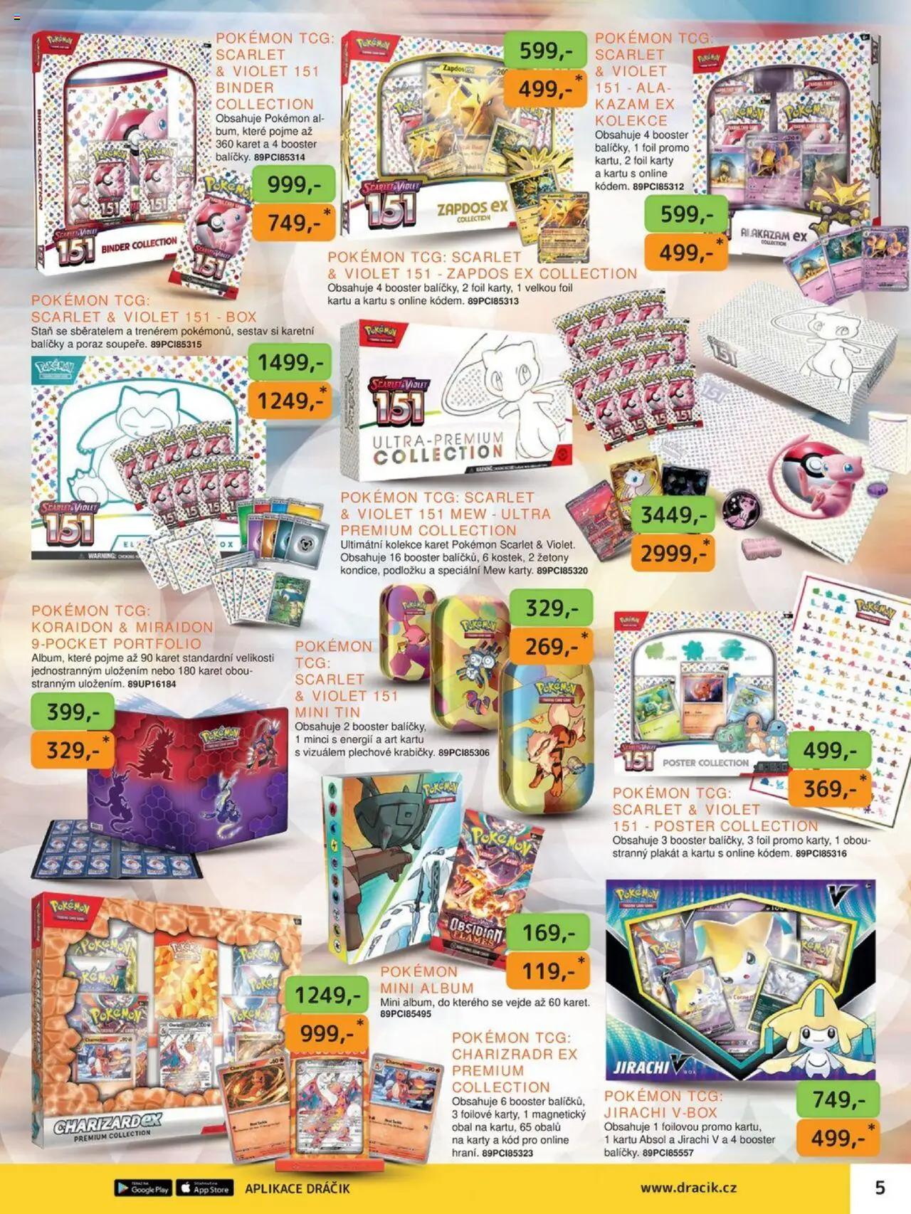  Dráčik katalog od 23.11.2023 - Aktuální leták - hračky - strana 5 - Stan, Karty