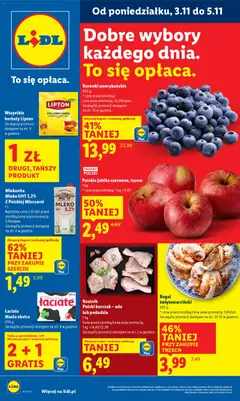Pogląd gazetki "Gazetka" ze sklepu Lidl ważnej od 03.11.2025