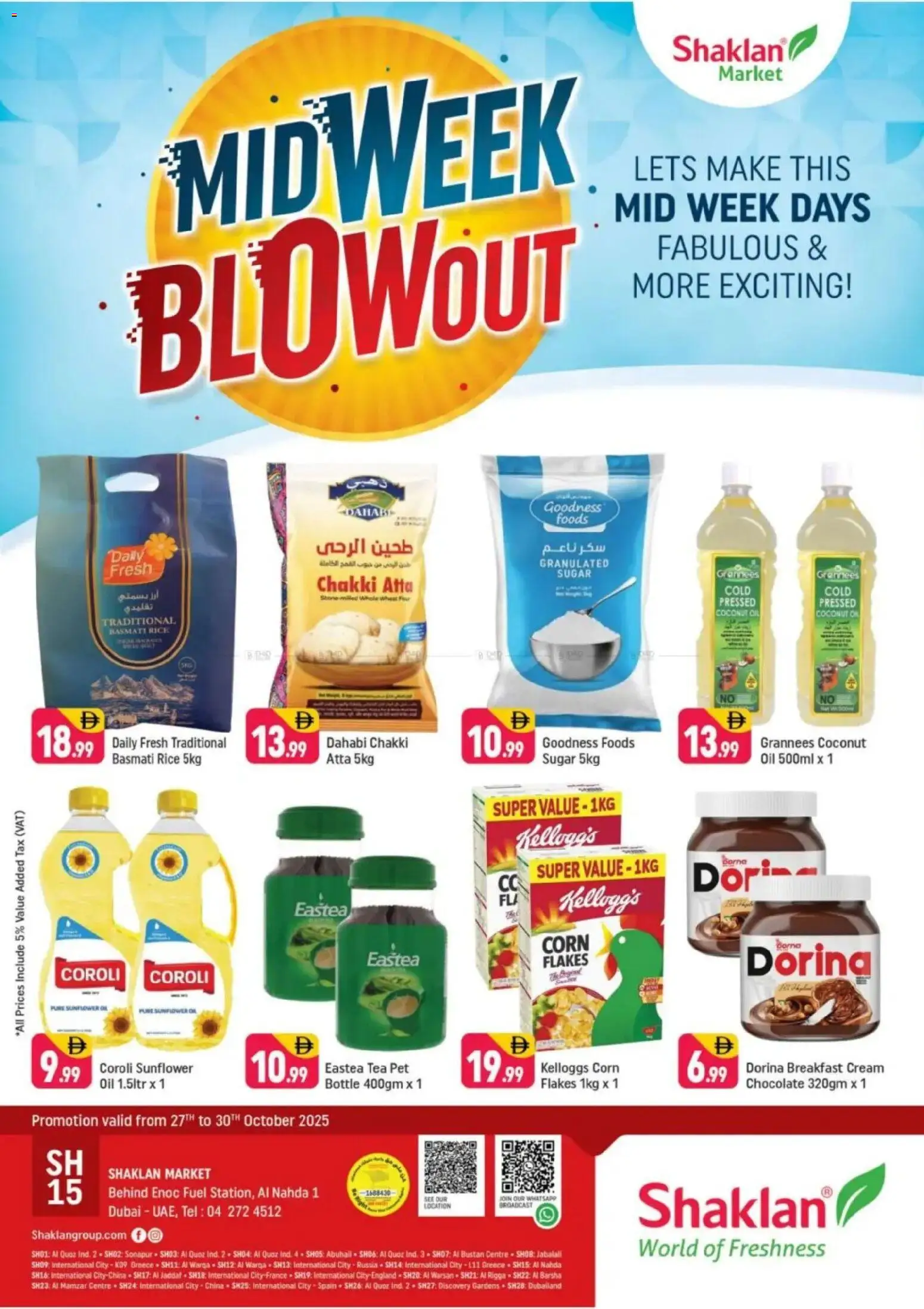 Preview of the catalogue Midweek Blow Out - Al Nahda 1, Dubai of store Shaklan valid from 27 Oct, 2025