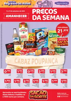 Pré-visualização do folheto da loja Amanhecer válida a partir de 11/09/2025