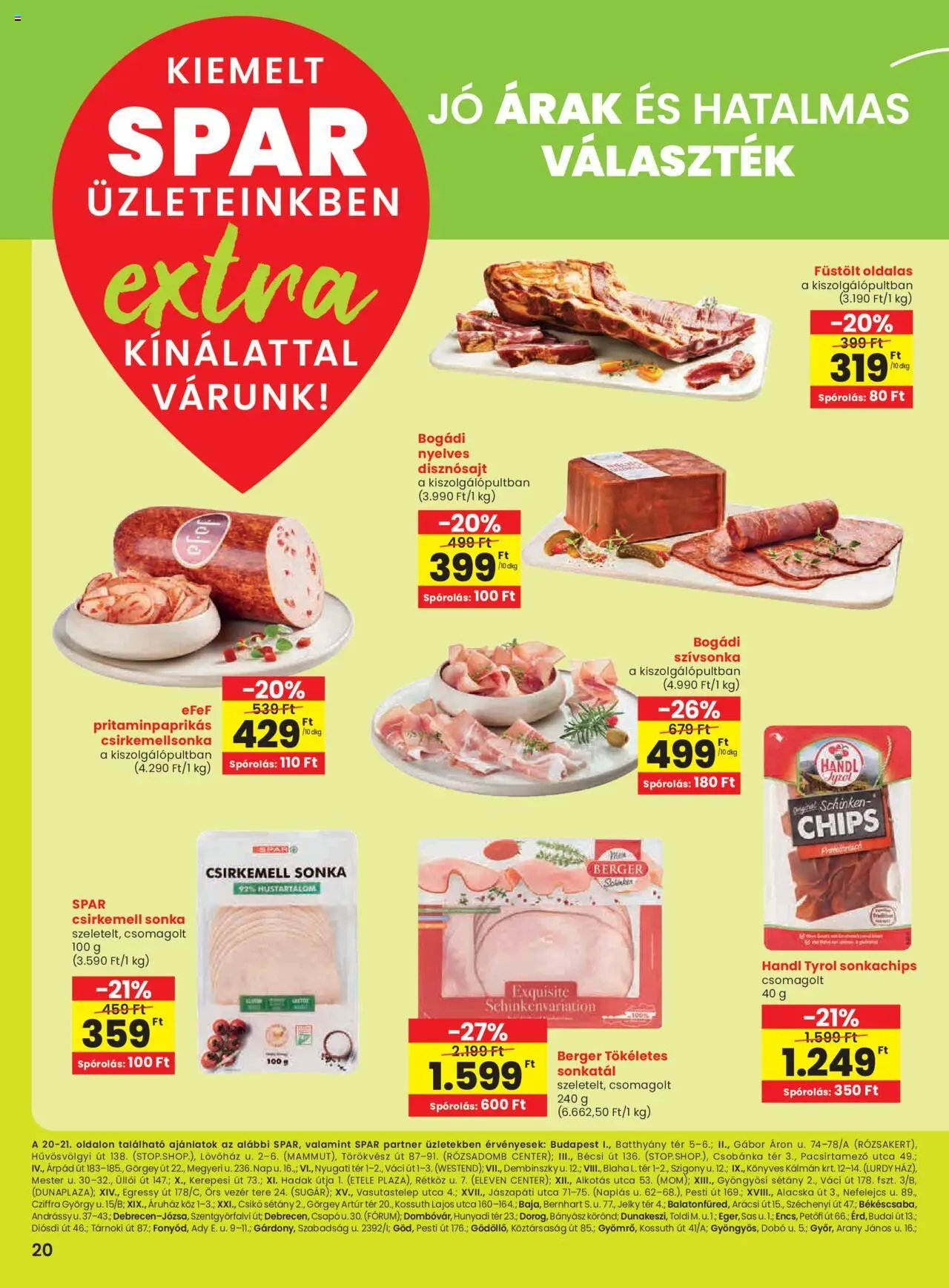 Interspar aktuális szórólap, érvényes 2025.08.21.-től - 1 oldal