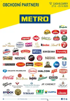 Náhľad Metro letáku platného od 27.08.2025