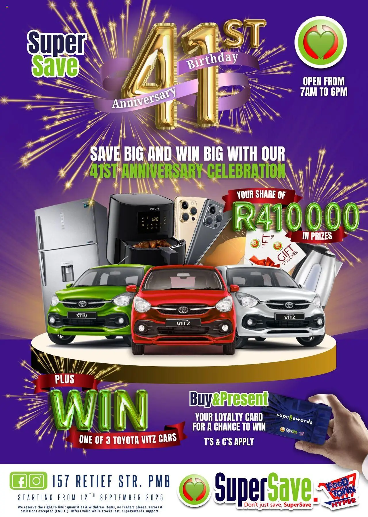 Super Save Specials from 12/09 - 15/09/2025 > Promotions