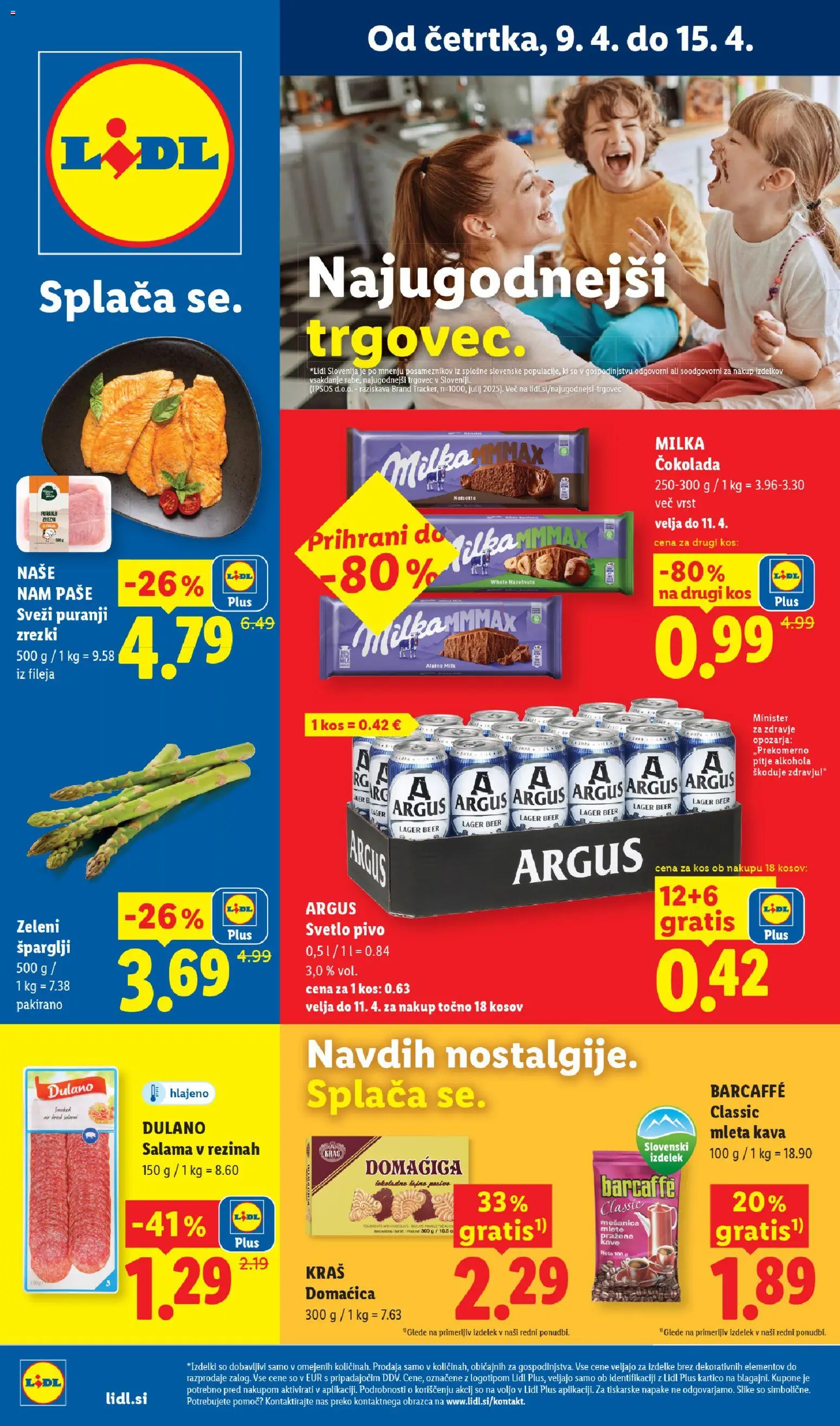 Predogled kataloga iz trgovine Lidl veljaven od 09.04.2026