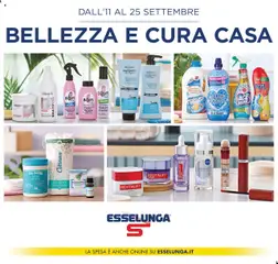 Anteprima dell'opuscolo Volantino Bellezza e cura casa - Roma dal negozio Esselunga S valido da 11/09/2025