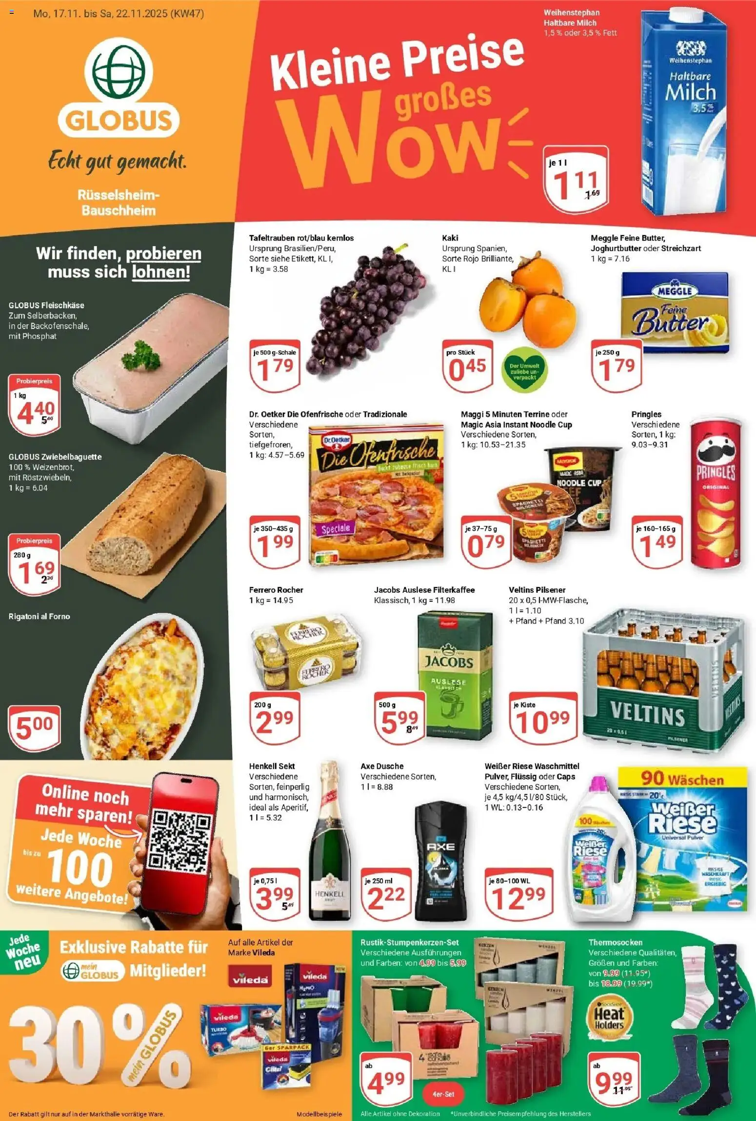 Vorschau von dem Prospekt des Geschäftes Globus, gültig ab dem 17.11.2025