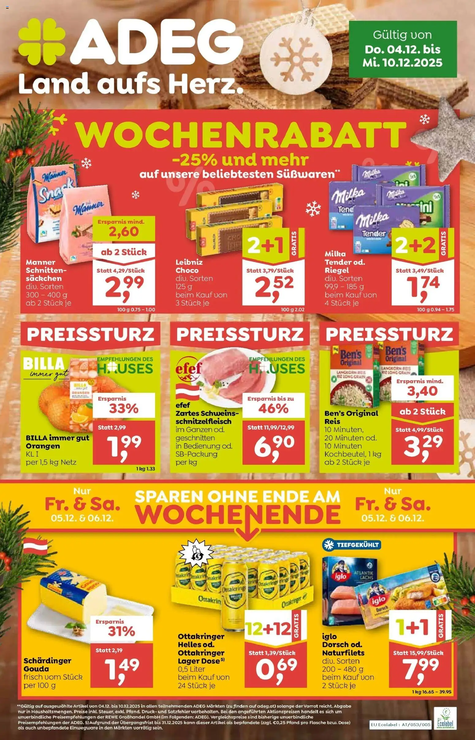 Vorschau der Angebote: ADEG ADEG: Angebote gültig ab 03.12.2025