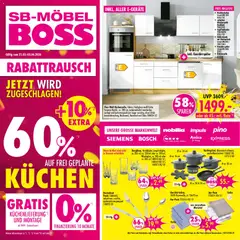 Vorschau von dem Prospekt des Geschäftes SB Möbel Boss, gültig ab dem 21.03.2026