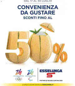 Anteprima dell'opuscolo Volantino Torino dal negozio Esselunga S valido da 17/07/2025