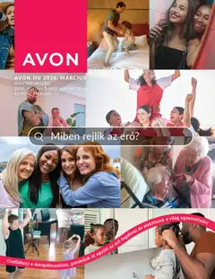 Avon - AVON online katalógus 2026 márciusi megtekintése, amely érvényes 2026.03.01.-től