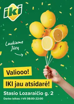 IKI parduotuvės leidinio Leidinys - Specialūs pasiūlymai IKI Garliava parduotuvės klientams galiojančio nuo 2025.09.11 peržiūra
