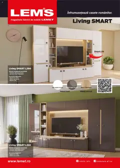 Previzualizarea de cataloage: Lem’s Catalog - Living-uri Smart și Smart Plus valabil de la 20.11.2023