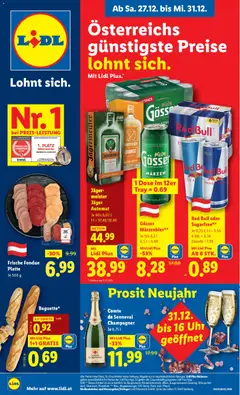 Vorschau der Angebote: Lidl Eisenstadt, Ebenfurth, Mattersburg gültig ab 27.12.2025
