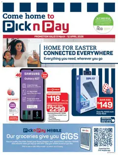 Preview of Pick n Pay flyer valid from 09/03/2026