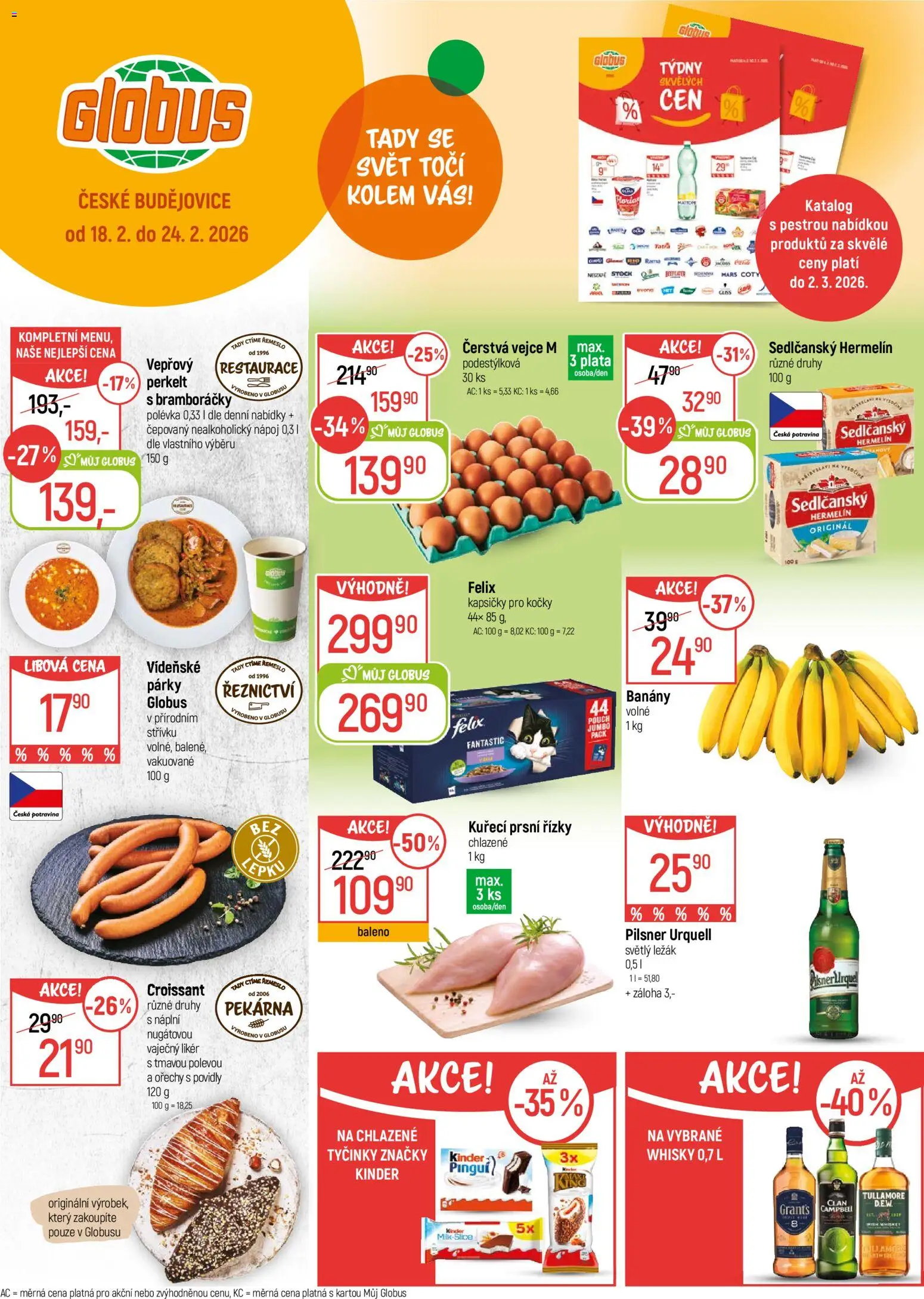 Náhled nabídky: Globus České Budějovice platný od 18.02.2026