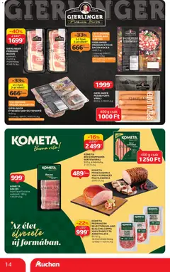 Auchan - Akciós újság Auchan megtekintése, amely érvényes 2025.12.11.-től | Oldal: 14