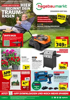 Vorschau von dem Prospekt des Geschäftes Hagebau, gültig ab dem 11.04.2026
