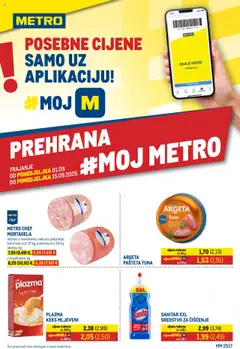 Pregled letka Katalog trgovine Metro vrijedi od 01.09.2025