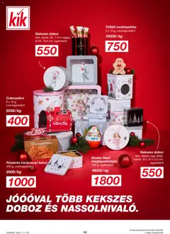 Kik - Black Friday megtekintése, amely érvényes 2025.11.17.-től | Oldal: 14