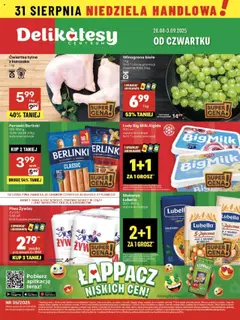 Pogląd gazetki "Gazetka" ze sklepu Delikatesy Centrum ważnej od 28.08.2025
