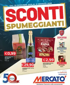 Anteprima dell'opuscolo Attuale volantino dal negozio Mercatò valido da 29/12/2025