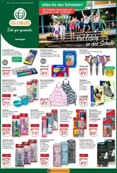 Vorschau von dem Prospekt des Geschäftes Globus, gültig ab dem 11.08.2025