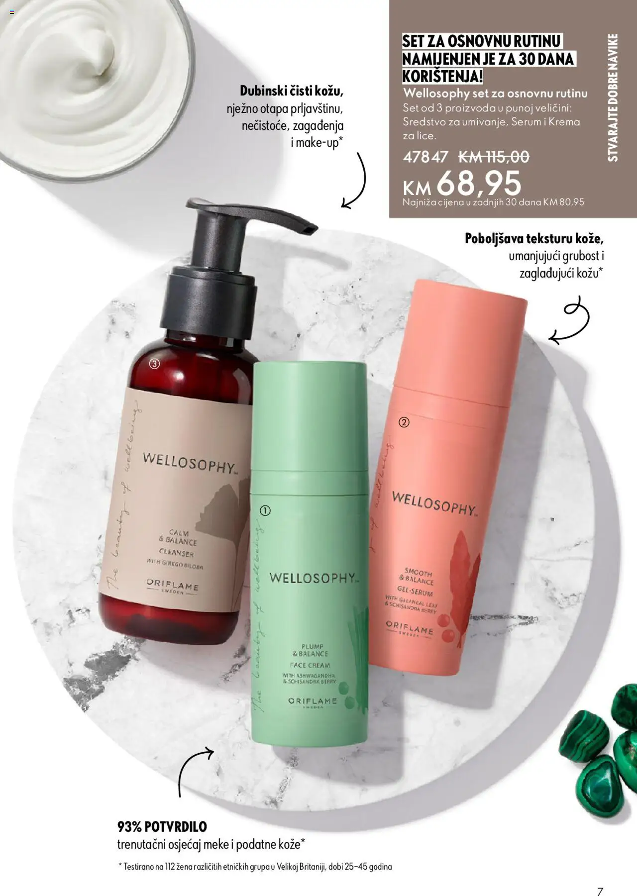 Pregled letka Katalog trgovine Oriflame vrijedi od 2025.10.08
