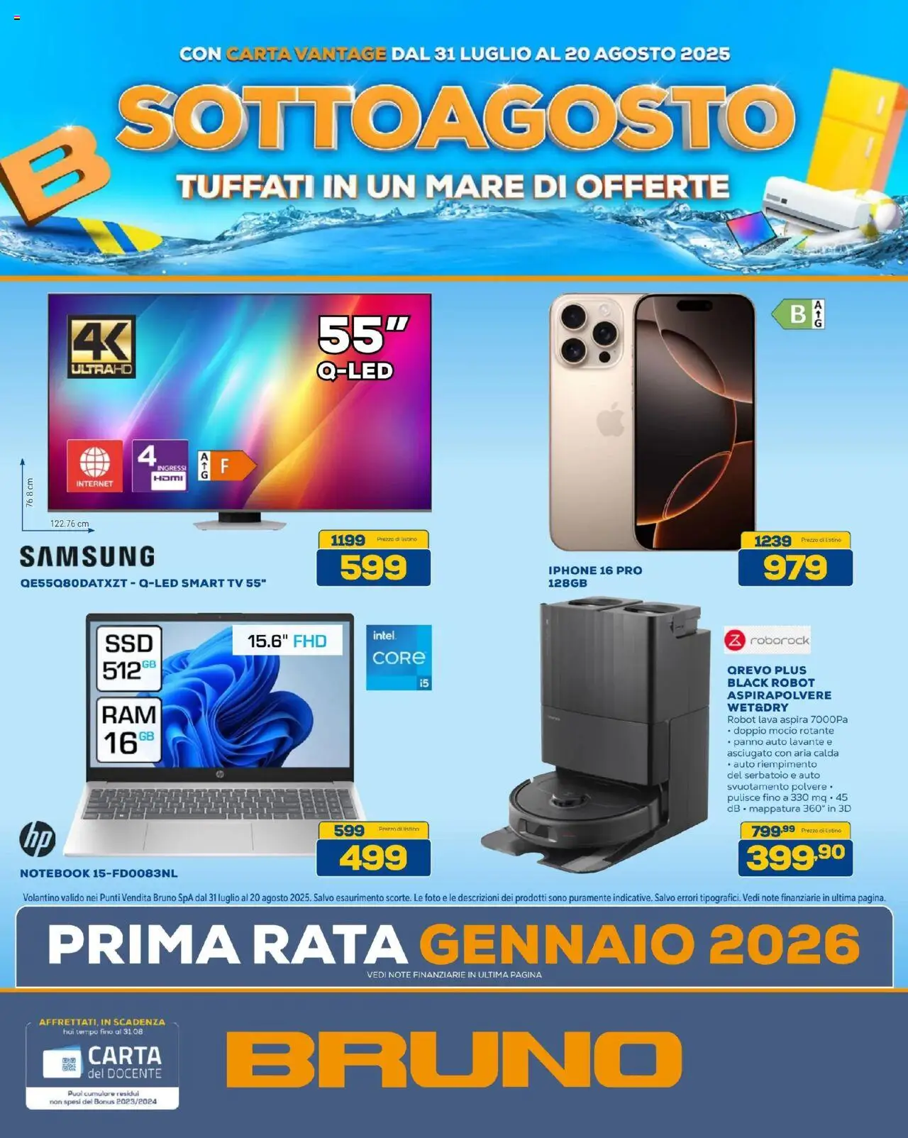 Volantino BRUNO valido da 31/07/2025 numero di pagina 1