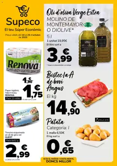 Vista previa del folleto de la tienda Supeco válido desde el 16/10/2025 