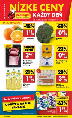 Náhľad Biedronka letáku platného od 13.11.2025