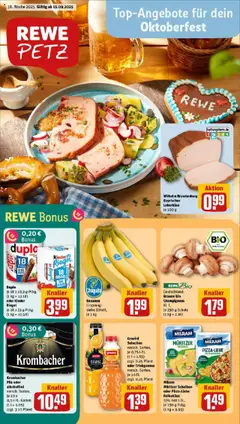 Vorschau von dem Prospekt des Geschäftes Rewe, gültig ab dem 14.09.2025