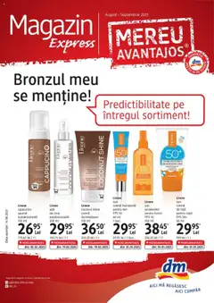 Previzualizarea de cataloage: DM drogeriemarkt Catalog - Express valabil de la 14.08.2025