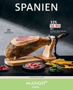 Vorschau des Merkblatts Aktionen Spanien vom Shop Manor gültig von 05.08.2025 bis 25.08.2025