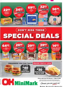 Preview of OK Foods flyer valid from 25/02/2026