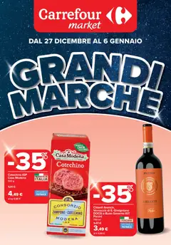 Anteprima dell'opuscolo Volantino Market - Grandi Marche - Abbiategrasso dal negozio Carrefour valido da 27/12/2025