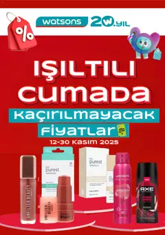 Watsons Black Friday 12.11.2025 - Broşürünün önizlemesi