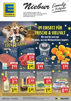 Vorschau von dem Prospekt des Geschäftes Edeka, gültig ab dem 22.12.2025