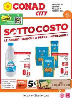 Anteprima dell'opuscolo Volantino City Piemonte dal negozio Conad valido da 29/01/2026