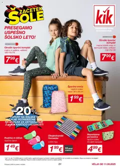 Predogled kataloga iz trgovine Kik veljaven od 10.08.2025