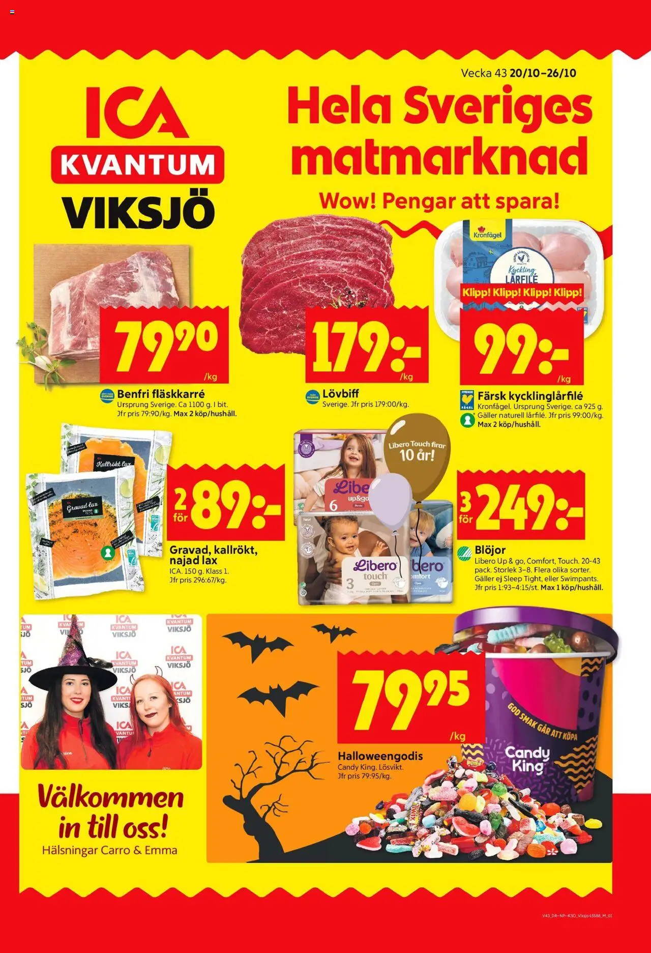 Järfälla är giltig 20/10 2025 > Veckans Erbjudanden gäller från 20/10/2025 till 26/10/2025 sidnummer 1