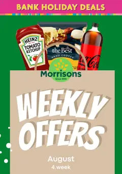 Preview of Morrisons Weekly offers valid from 25/08/2025