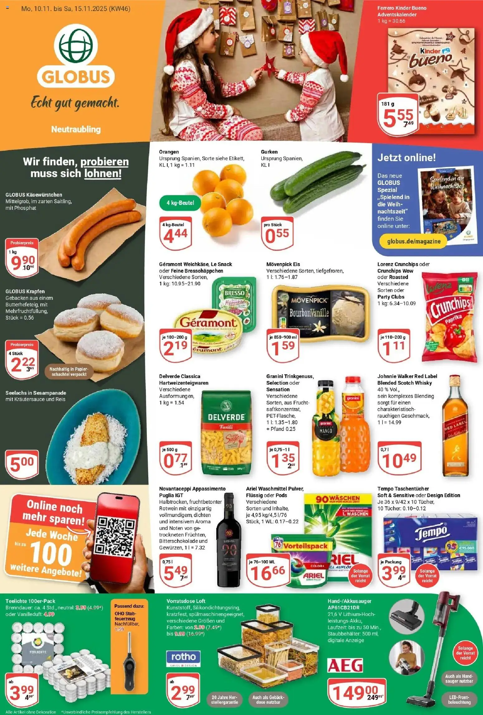 Vorschau von dem Prospekt des Geschäftes Globus, gültig ab dem 10.11.2025