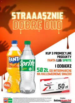 Pogląd gazetki "Konkurs - Strasznie dobre Duo" ze sklepu Intermarche ważnej od 25.09.2025