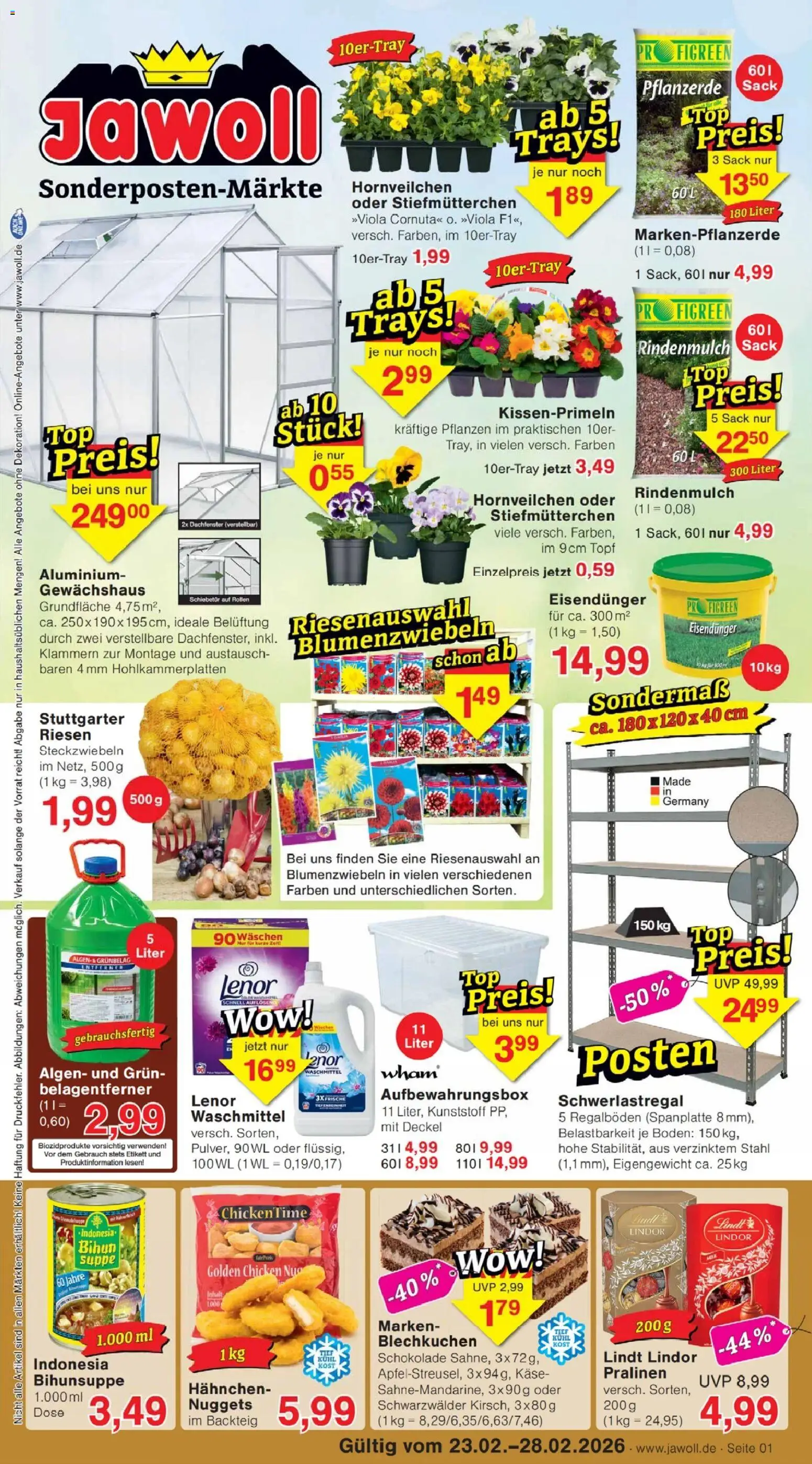 Vorschau von dem Prospekt des Geschäftes Jawoll, gültig ab dem 23.02.2026