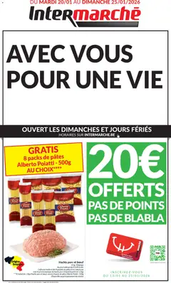 Voorbeeld van Folder de la semaine 4 van winkel Intermarché geldig vanaf 20/01/2026